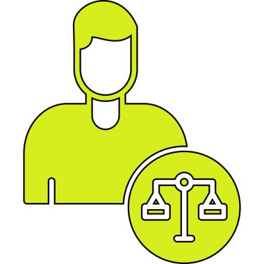 İş ve finans simgesinin vektör illüstrasyonu