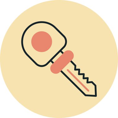 Çizgi film simgesinin vektör çizimi