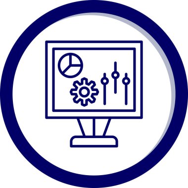 Web tasarım ikonu vektör illüstrasyonu