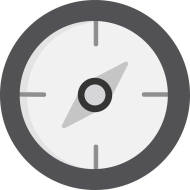 Saat simgesi vektör illüstrasyonu