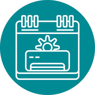 Elektrik güç vektör simgesi. resimleme