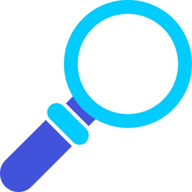 Arama simgesi vektör illüstrasyonu