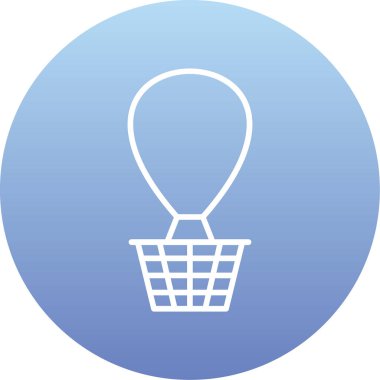 Alışveriş arabası. Web simgesi basit illüstrasyon