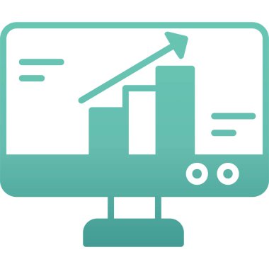 bilgisayar simgesi vektör illüstrasyonu