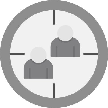 İş adamları. Web simgesi basit illüstrasyon