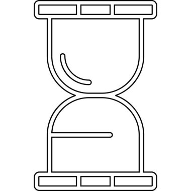 izole edilmiş boş cam simgesi