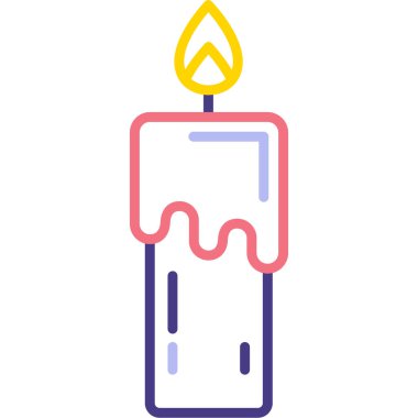 Mum. Web simgesi basit illüstrasyon