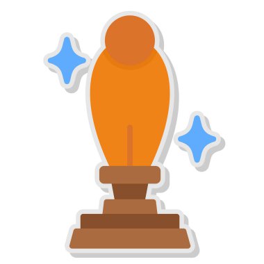 Bir kupanın vektör simgesi