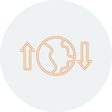 ok simgesi vektör illüstrasyonu