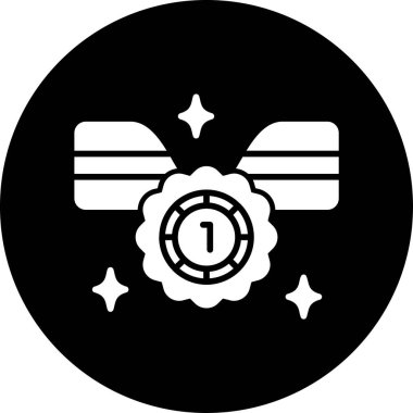 Bir saat simgesinin vektör illüstrasyonu