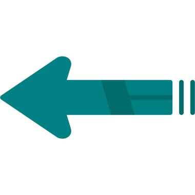 Sağa çevir düz vektör simgesi