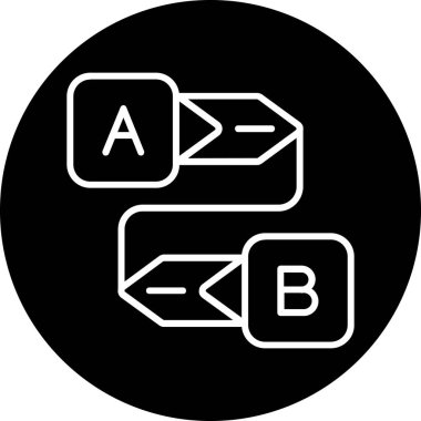 seo modern simgesinin vektör illüstrasyonu