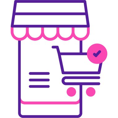 alışveriş sepeti simgesini, tasarım vektör