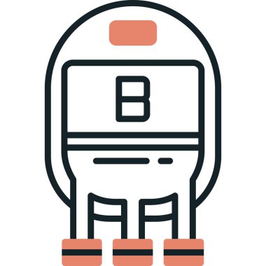 araba emniyet kemeri koltuk simgesi taslak biçimi