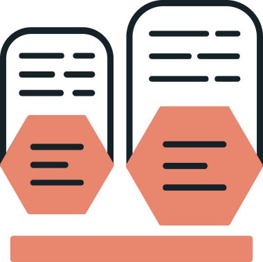 Dosya. Web simgesi basit illüstrasyon