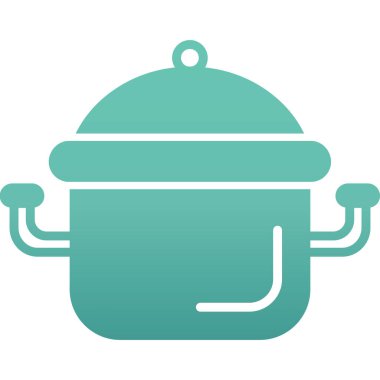 Tencerenin vektör illüstrasyonu