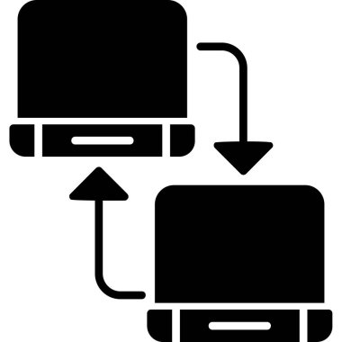 ağ simgesi, vektör illüstrasyonu