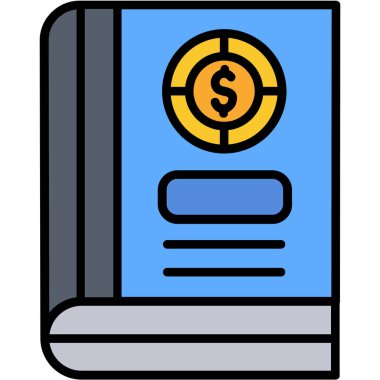 Para makinesi para renk ikonu vektörü. Para makinesi tabelası. izole edilmiş sembol çizimi