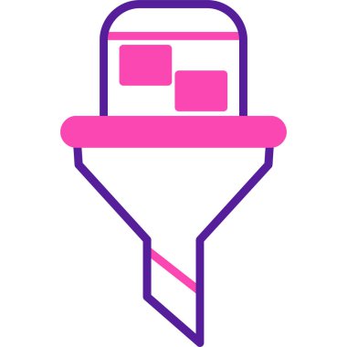 seo modern simgesinin vektör illüstrasyonu