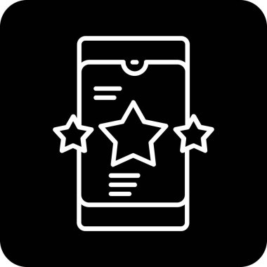 Vektör Mobil simge illüstrasyonu