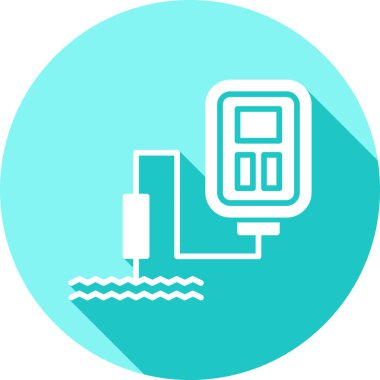 Modern b 'nin vektör illüstrasyonu eksik simgesi