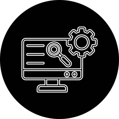 vektör seo simgesi, trend ve...