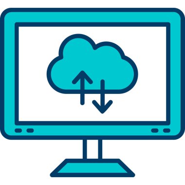 Bulut hesaplama. Web simgesi