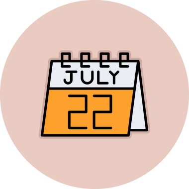 Web ve mobil uygulama tasarımınız için beyaz arkaplanda izole edilmiş takvim simgesi vektörü, tarih logosu kavramı