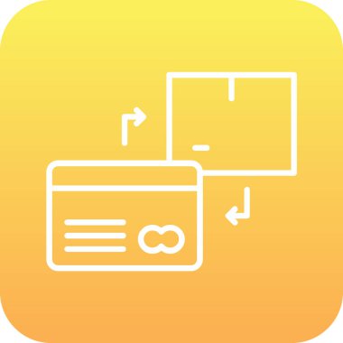 Tarayıcı simgesi soyut arkaplan grubunda izole edildi