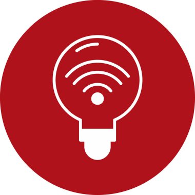 WIFI Vektör Kabartma Simgesi Tasarımı