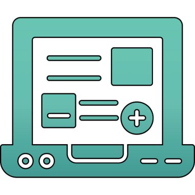 Modern b 'nin vektör illüstrasyonu eksik simgesi