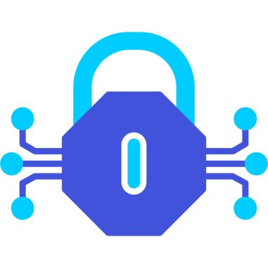 ikon vektör illüstrasyonunu kilitle