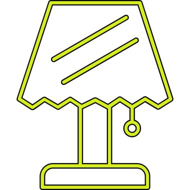 Lamba. Web simgesi basit illüstrasyon