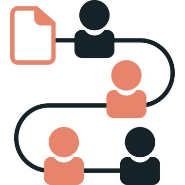 insanlar simge vektör illüstrasyonu