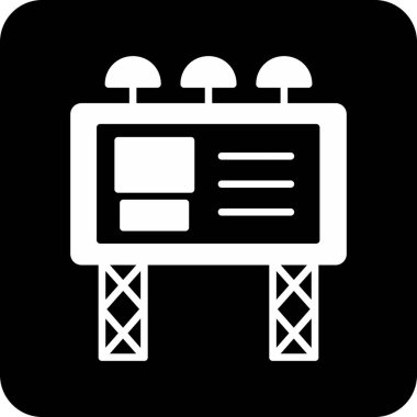 tahta simgesi, karatahtanın vektör illüstrasyonu