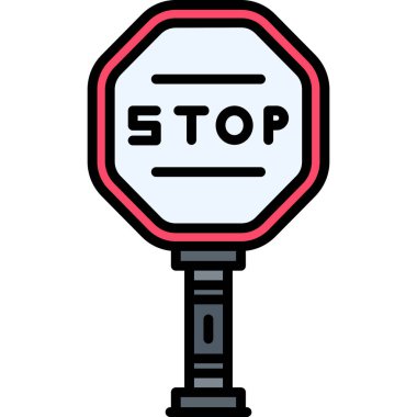 Simge vektör çizim durdurmak