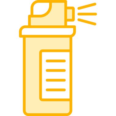 Şişe. Web simgesi basit illüstrasyon