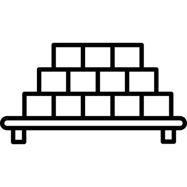 iş için satır tasarım simgesi