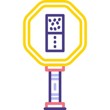 Oyun denetleyici simgesi. özet çizimi