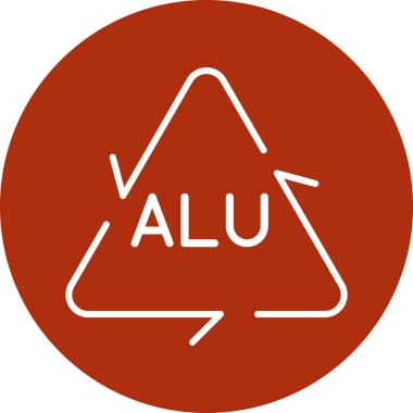 Kırmızı yol işaretinin vektör çizimi