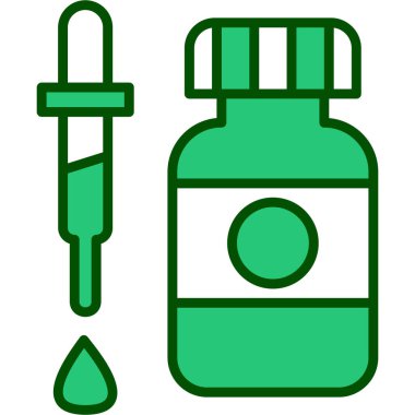 Şırınga web simgesi, vektör çizim