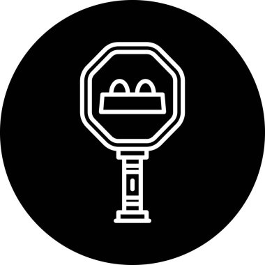 Gıda simgesinin vektör illüstrasyonu