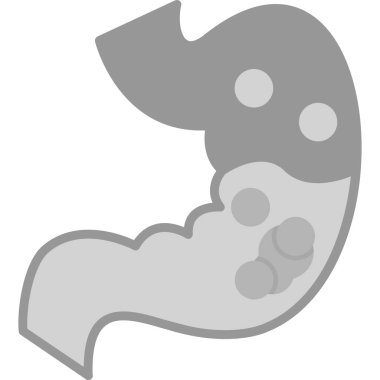 Midem. Web simgesi basit illüstrasyon