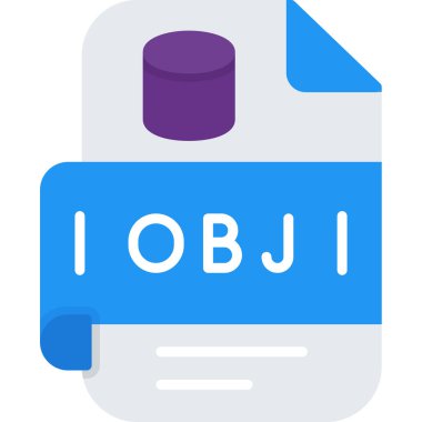 Belge. Web simgesi basit illüstrasyon