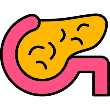 Midem. Web simgesi basit illüstrasyon