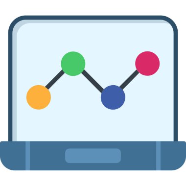 Web geliştirme vektör simgesi