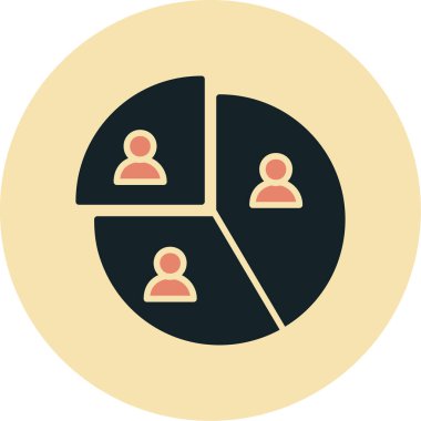 sosyal medya sembolü çizim tasarımı olan bir grup insan