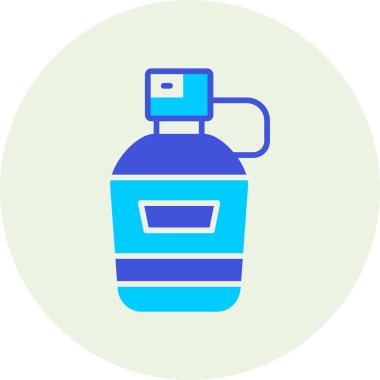 Bir şişenin vektör illüstrasyonu