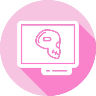 Bilgisayar faresi. Web simgesi basit illüstrasyon