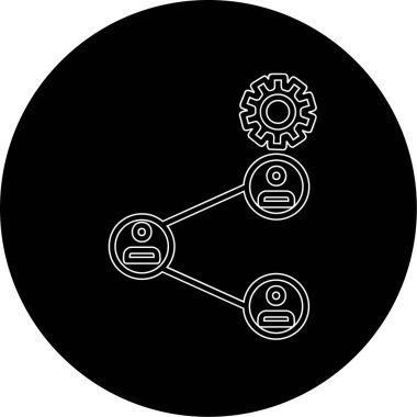 seo modern simgesinin vektör illüstrasyonu